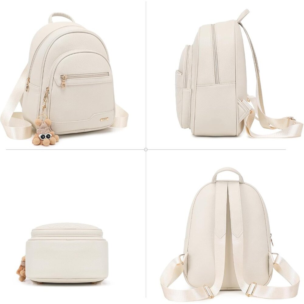 Cute Multi-Functional Mini Leather Backpack For Y… - image 2